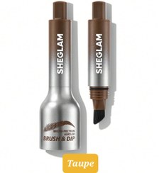 تصویر هاشور ابرو - قهوه ای شکلاتی 