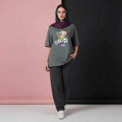 تصویر تی‌شرت لانگ آستین سه ربع زنانه مدل AM010 