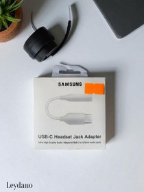 تصویر تبدیل USB-C به جک ۳.۵ میلی‌متری هدفون 