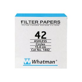 تصویر کاغذ صافی گرید 42 واتمن Whatman Grade 42 Filter Paper