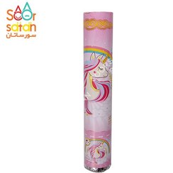 تصویر کاغذ پاش تم تولد اسب شاخدار 