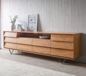 تصویر میز تلویزیون چوبی مدل A128 