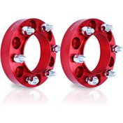 تصویر اسپیسر چرخ WING 3.5 cm– فوتون و کلوت فقط رنگ نقره ای افزایش پهنا، ثبات و نمای آفرودی خودرو WING Wheel Spacer