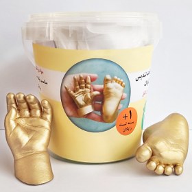 تصویر مجموعه قالب گیری دست و پای کودک مدل نی نی تندیس 