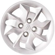 تصویر قالپاق ساینا ابویی رنگ نقره ای سایز 14" 