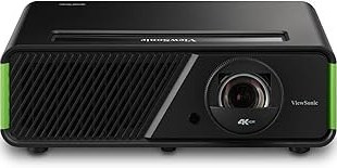 تصویر Viewsonic X2-4K UHD پرتاب پروژکتور کوتاه برای Xbox با رنگ های سینمایی ، زمان پاسخ 4.2ms ، نرخ تازه سازی 240 هرتز ، زوم نوری 1.2 برابر و پشتیبانی HDR/HLG طراحی شده است ViewSonic X2-4K UHD Short Throw Projector Designed for Xbox with Cinematic Colors, 4.2ms Response Time, 240 Hz Refresh Rate, 1.2x Optical Zoom, and HDR/HLG Support