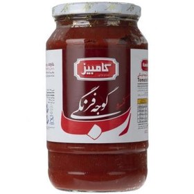 تصویر رب گوجه فرنگی کامبیز مقدار 1070 گرم انواع رب 1070 گرم آسان بازشو 16/21219 کامبیز