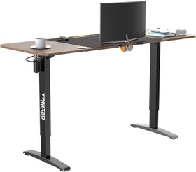 تصویر میز کامپیوتر گیمینگ تویستد مایندز مدل T Shaped Electric-height adjustable Right Twisted Minds T Shaped Electric-height adjustable Right Gaming Computer Desk