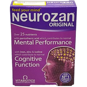 تصویر نروزان ا Vitabiotics Neurozan Feed Your Min Original 30 Tab Vitabiotics Neurozan Feed Your Min Original 30 Tab