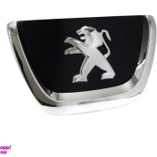 تصویر آرم جلو پژو207- سه بعدی کریستالی درجه یک 