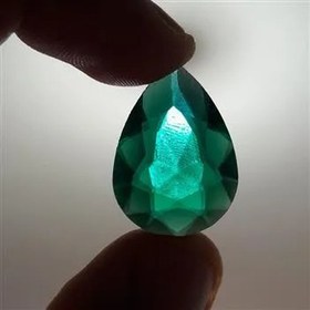 تصویر نگین درشت زمرد برزیلی 5قیراطی سانتی 
