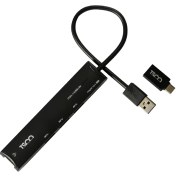 تصویر هاب چهار پورت USB-C تسکو مدل THU 1165 