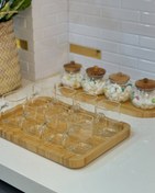 تصویر استکان پیرکس مربع 