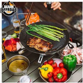 تصویر تابه گریل فایرمپل FIREMAPLE مدل PORTABLE GRILL PAN 