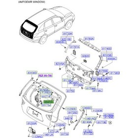 تصویر یونیت IX55 بالابر صندوق کنترل مودول 954703J101 