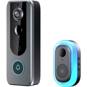 تصویر زنگ درب هوشمند آپارتمان و منزل تویا M20, آیفون تصویری هوشمند اینترنتی با انتقال تصویر Smart doorbell