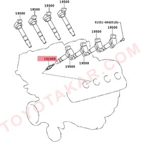تصویر شمع موتور لکسوس LS460 مدل 2012 