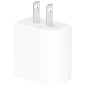 تصویر آداپتور شارژ اپل 20 وات دو پین Apple adapter 20w-آداپتور شارژر