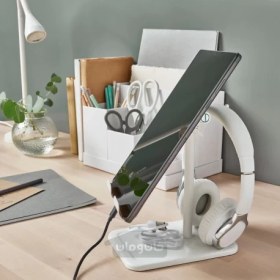 تصویر پایه نگهدارنده تبلت و موبایل ایکیا مدل IKEA HAVREHOJ IKEA HAVREHOJ Holder for tablet