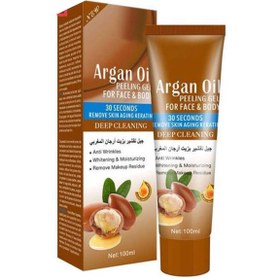 تصویر لایه بردار صورت و بدن روغن آرگان Aichun Beauty 