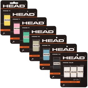 تصویر اورگریپ راکت هد مدل Prime Tour بسته 3 عددی - زرد 