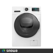 تصویر ماشین لباسشویی اسنوا 9 کیلویی مدل SWM-94W61 SNOWA WASHING MACHINE SWM-94W61 9 KG