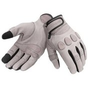 تصویر دستکش موتورسیکلت مردانه و زنانه کرم چرمی GIG PRO Tucano Urbano 