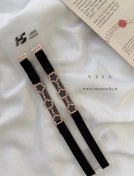 تصویر بند سوتین فانتزی طرح گل(کد:828) 