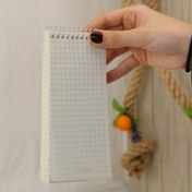 تصویر دفترچه چهارخونه رنگی 