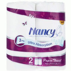 تصویر دستمال حوله کاغذی نانسی بسته 2 عددی 