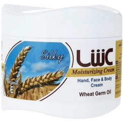 تصویر کرم مرطوب کننده جوانه گندم کاسه ای 200میل عش Asch Wheat germ Moisturizing Cream 200ml