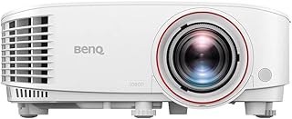 تصویر Benq Th671st 1080p پروژکتور پرتاب کوتاه | 3000 لومن برای چراغ های سرگرمی | 92 ٪ rec. 709 برای رنگهای دقیق | تاخیر ورودی کم ایده آل برای بازی Th671st BenQ TH671ST 1080p Short Throw Projector | 3000 Lumens for Lights On Entertainment | 92% Rec. 709 for Accurate Colors | Low Input Lag Ideal for Gaming TH671ST