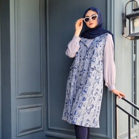 تصویر وست حوریا طرح هندسی 