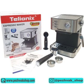تصویر اسپرسو و قهوه ساز تلیونیکس مدل TEMS5100 TEMS5100 TEMS5100 TEMS5100 Espresso and Coffee Maker