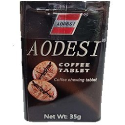 تصویر قرص قهوه آودسی قوطی فلزی ۳۵ گرم اورجینال ا Aodesi Aodesi