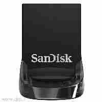 تصویر فلش مموری سندیسک مدل ULTRA FIT ظرفیت 64 گیگابایت SanDisk flash memory ULTRA FIT model, capacity 64 GB