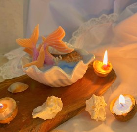 تصویر صدف و پری دریایی 