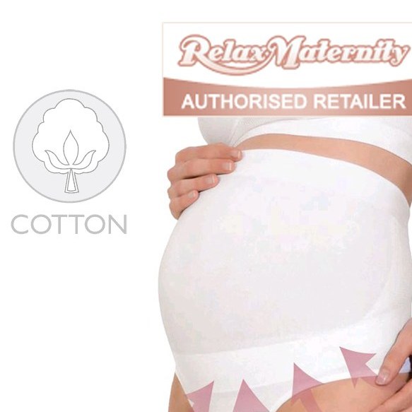 RelaxMaternity 5100 (Black, S) Cotton Maternity Underwear 