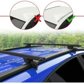 تصویر نظم دهنده صندوق عقب میله سقف ریلی میانی مدل HOOK سازگار با کیا Genel Markalar 