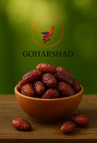 تصویر خرما خاصویی (درجه یک) - 700 گرم / سطلی 