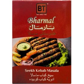 تصویر ادويه بارمال کباب کوبيده 150 گرم BHARMAL مدل Seekh Kebab Masala bharmal seekh kebab masala 150gr