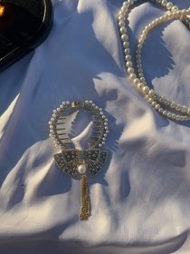 تصویر گیره گوجه ای پاپیونی 