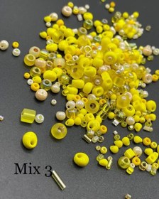 تصویر منجوق میکس میوکی زرد کد: MIX3 