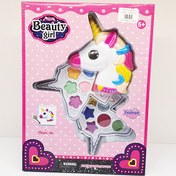 تصویر لوازم آرایشی طرح اسب تک شاخ 