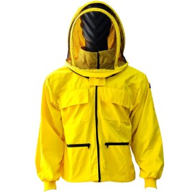 تصویر لباس زنبورداری زیبود Beekeeping half suit with round veil