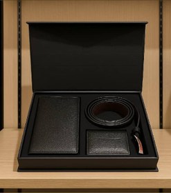 تصویر ست چرم طبیعی مردانه 