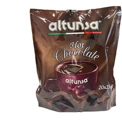 تصویر هات چاکلت آلتونسا بسته 20 ساشه Altonsa hot chocolate, pack of 20 sachets