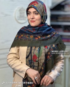 تصویر روسری نخی وارداتی R7480 