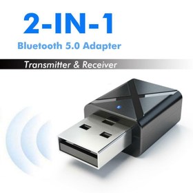 تصویر فرستنده و گیرنده بلوتوث BT-620 بند انگشتی ا Bluetooth 5.0 Audio Receiver Transmitter BT-620 Bluetooth 5.0 Audio Receiver Transmitter BT-620