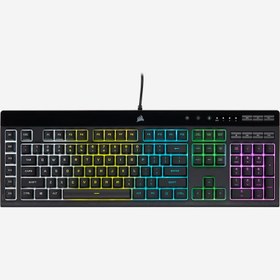 تصویر کیبورد مکانیکی گیمینگ کورسیر مدل K55 RGB PRO 